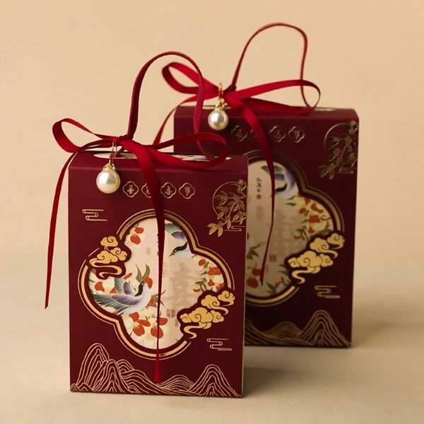 2025 New Premium Wedding Favor Candy Box, Engagement Special Packaging Boxes