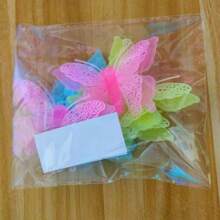 Pegatinas luminosas con diseños de estrellas, mariposas, copos de nieve y meteoros para decorar dormitorios, fiestas y regalos, efecto de sueño romántico