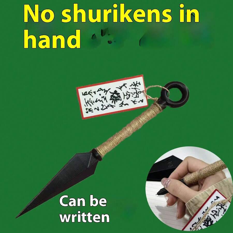 1 chiếc Kunai & Đạo cụ vũ khí in 3D, Phụ kiện hóa trang Anime cho Kakashi Minato, Đồ chơi khâu vá, Đồ chơi du lịch, Đồ chơi giảm căng thẳng trong lớp học, Đồ chơi tắm mini, Văn phòng phẩm Giáng sinh, Bóng giảm căng thẳng, Quà sinh nhật, Quà giáng sinh, Quà Halloween, Quà đêm Giáng sinh, Quà tặng hoàn hảo, Đồ chơi, Trò chơi - Nhiều màu - Xem 1