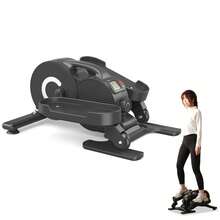 Mini Cross Trainer, Fitness Bike, Exercise Bike, Forward And Backward Rotation, Electric Fitness, Stepper, Fitness, Home, Diet, Fitness, Aerobic Exercise, Remote Control Included, No Assembly Required, Small, Lightweight, Home Use, Electric Cross Trainer, Health Equipment, Japanese Instructions - Black - View 7