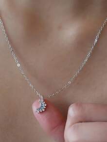 Fashionable And Versatile Collarbone Necklace | Moon And Sun Couple Necklace | Suitable For Daily Wear And Vacation For Both Men And Women, Suitable For Holiday And Anniversary Gifts - Polychrome - 查看 6