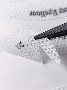 8/32/64/128/160片装眼妆模板贴纸，眼线形状模板贴片，舞台妆，无香型，无纺布眼影棒/眼线棒/化妆品/眼妆辅助贴纸/美容工具/九尾狐眼线，易于涂抹和卸除，快速上妆，非常适合初学者，价格实惠，圣诞礼物，化妆品，化妆工具，便宜好物，礼物，女士礼物，圣诞礼物 - 白色 - 查看 5