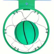 1 个随机颜色迷你篮球，18 厘米，柔软轻便，适合室内外玩耍，适合所有年龄段的趣味配件