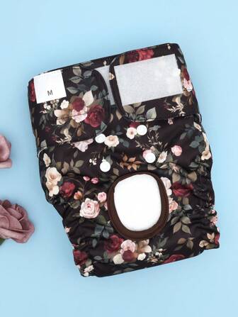 1 st återanvändbar tvättbar hundblöja, mensbyxor för tikar