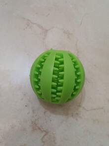 Pet Chew Toy Ball, Rubber Elastic Ball Treat Dispensing Toy, Interactive Teething Toys For Border Collies And Other Dogs - Multicolor - View 17