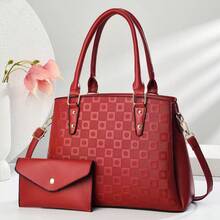 Women Shoulder Bags - 棗紅 - 查看 4