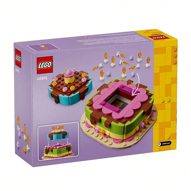 LEGO-Themed Birthday Party Cake Building Set, Suitable For Kids Gift - 40815 - View 1
