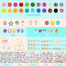 5000 件友谊手链制作套件，适用于珠宝制作、粘土珠和魅力友谊手链、DIY 艺术和工艺品 - 彩色 - 查看 3