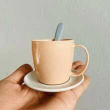 Toy Game Kit Tea Coffee Pink Teapot Cup Children's Montessori Pedagogical - Nhiều màu - Xem 3