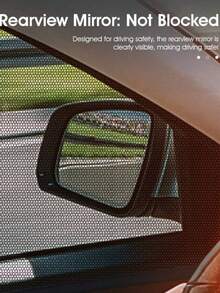 4 件车窗遮阳板、车内蚊帐、车门侧窗帘、一体式遮阳板和蚊帐。 - 彩色 - 查看 8