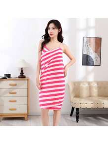 1 szt. Ręcznik kąpielowy dla kobiet - noszony ręcznik pod prysznic w domu Ręcznik kąpielowy hotelowy do sauny, plaży, basenu, siłowni, podróży