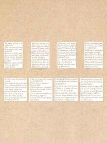 8 件白色 PET 绘图模板套装 - 用于素描、绘画和着色的高端艺术用品 - 非常适合 DIY 剪贴簿、日记、书法和水彩画项目 - 包括丙烯酸颜料配件、着色书工具和装饰文具套件 - 成人和青少年艺术文具