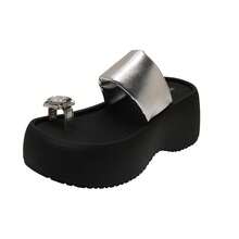 Women Heeled Sandals - 銀色 - 查看 8