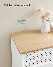 Garage Integrated Storage Racks - Beżowy Naturalny + Biały - Zobacz 5