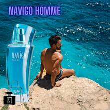 Jafra Cosmetics JAFRA NAVIGO HOMME ORIGINAL JAFRA100ML NAVIGO AZUL - Azul - Ver 4