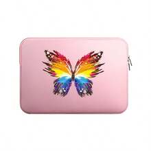 Pothai 蝴蝶设计简约防水减震透气笔记本电脑保护套，保护性笔记本电脑包，女士笔记本电脑包， 书包，大学必备品，返校必备 - 彩色 - 查看 37