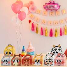 24 件农场动物设计手提包， - 彩色 - 查看 12