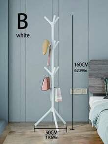 1 pieza Perchero de pie de 3 niveles, diseño minimalista y moderno, apto para dormitorio, hogar y oficina - Multicolor - Ver 7