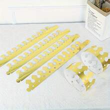 10pcs Elegant Golden Crown Party Hats - Disposable Paper Decorations For Birthday Celebrations & Festive Events, Featherless, No Power Needed - Multicolor - View 11