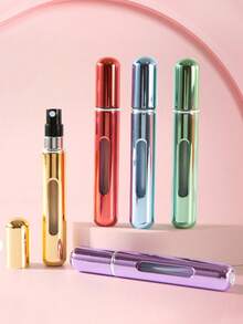 3件套8毫升/5毫升香水瓶套装，多种颜色组合可选。喷雾瓶、分装瓶、液体分装瓶、旅行便携瓶、包袋配件。底部注油设计可重复使用。香水填充瓶。度假必备香水，可重复填充旅行瓶 - 查看 6