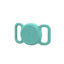 Airtag 定位器保护壳、适用于 Airtag 第二代的 Apple GPS 追踪器防丢失保护壳、硅胶宠物猫狗项圈背包 - 彩色 - 查看 8