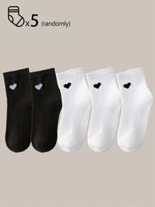40 件/20 件/10 件男童女童儿童袜子套装 - 糖果色条纹纯色蝴蝶结/心形/涂鸦设计，柔软透气，男女通用婴儿幼儿青少年踝袜/中筒袜，适合学校运动日常穿着，青少年学生短袜/中筒袜，4 季黑白灰多色混合，儿童袜子，娃娃裙，猎豹印花，粉色袜子 - 彩色 - 查看 22