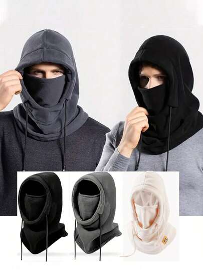 قبعة بلاكلافا وشاح قناع 3 في 1 قبعة محبوكة دافئة، مناسبة للدراجة والأنشطة الخارجية والحياة اليومية والسفر والتنقل، إكسسوارات شتوية لملابس الشتاء