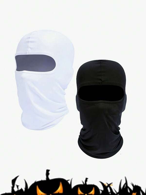 1/2 Ski Mask For Men Balaclava Face Mask UV Protection Summer Face Mask Balaclava Full Face Mask Breathable Hood For Outdoor Use
