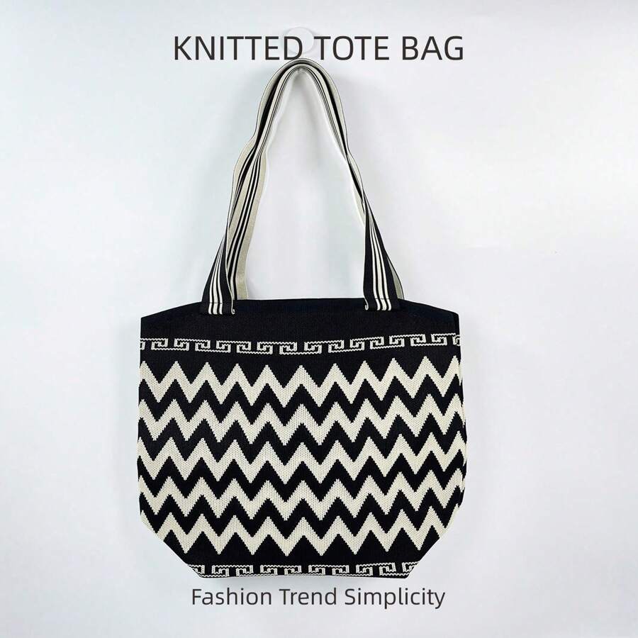 Women Tote Bags - 黑色 - 查看 1