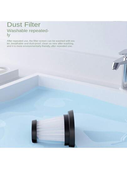 Car Home Stofzuiger Cleaner Cordless Super Suction Brush In Head Lightweight Portable Can Be Cleaned Washable Recycling Cartridge view 4