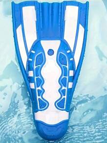 1 pieza Aletas de entrenamiento profesional para natación, calcetines de buceo unisex adecuados para natación al aire libre, accesorios de playa, flotadores de piscina