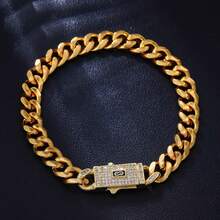 Set de 5 piezas de aretes, collar, anillo y pulsera con circonita dorada de 18k, ideal para bodas, fiestas, cumpleaños y días festivos - Amarillo Oro - Ver 3