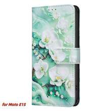 带卡槽的钱包保护套，适用于 MOTO/Honor/Infinix/VIVO - 粉花 - 查看 29