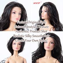 NovaPulse 12.6 英寸 1/6 收藏级小雕像，超模 12 关节娃娃，逼真妆容，BJD/MJD 专业级收藏品，时尚设计，可 DIY 服装（仅限娃娃，无衣服） - WarmSkinToneFR03 - 查看 7