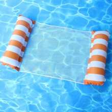 1/2Pcs Inflatable Lounge Chair, Pool Rafts For Adults, Water Hammock, Pool Floaties Toys - 4-In-1 Multi-Purpose Floats For Lounge Chairs Floating, A Practical Pool Inflatable For Versatile Water Fun. Perfect For Adults' Vacation Fun And Rest At Sea, 3/4pcs Inflatable Pool Floats, Ideal For Piscina