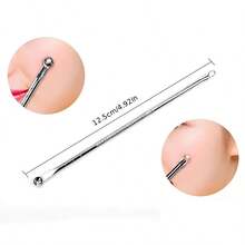 4-Piece Professional Blackhead Removal Set - Acne Removal Tools For Whitehead Acne Removal - Deep Cleansing And Skin Cleansing Tools For Acne Removal - Beauty Tools - 銀色 - 查看 8