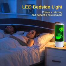 LED Jellyfish Lamp, Electric Aquarium Ocean Night Light, 7 Color Changing Atmosphere, USB/Battery Double Power Desktop Decor Lighting, Suitable For Living Room, Bedroom, Home, Holiday Gift - Batteries Not Included