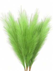 120 件 55 厘米 - 人造芦苇高仿真蒲苇仿羽毛枝适用于落地花瓶填充物、家居厨房波西米亚风格装饰、房间装饰、婚礼派对装饰、情人节装饰/情人节、礼物（1 件/10 件/20 件/30 件/60 件/120 件）