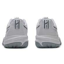Asics 男士 GEL-CHALLENGER 15 网球鞋，户外旅行运动休闲舒适运动鞋 1041A510-101 - 白色/灰色 - 查看 5