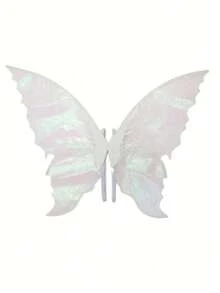 1pc Gold Foil Butterfly Fairy Wings COS Dress Up Holiday Party Costume Ball Performance Props - Multicolor - View 6