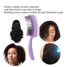 卷发定型梳、卷发梳、顺发梳、造型梳，男女通用，干湿两用（绿色），美发工具，美发用品，旅行必备，旅行，理发师，发型师，理发师配件，情人节，美发用品，发型师，理发店，沙龙，度假必备，美发产品，理发店，情人节礼物，女士旅行必备，发型师工具 - 紫色 - 查看 3