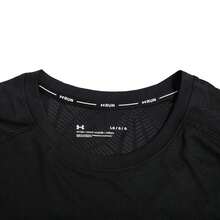 Under Armour COOLSWITCH RUN SS T-Shirt, Round Neck Men's Training Running 1371129-001 - Black - View 3