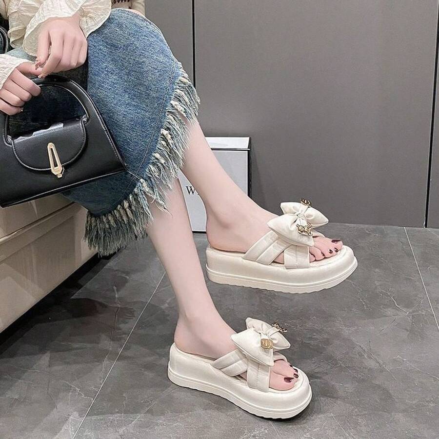 Women Sport Sandals - 米色 - 查看 1