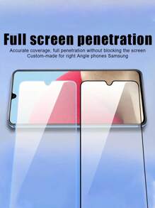 3 paquetes de protector de pantalla de vidrio templado compatible con Samsung Galaxy A36/A56/A26/A16/5G/A06/A35/A25/A15/A05S/A54 5G/A53 5G/A33 5G/A13/A52S 5G/A12 Protector de pantalla de teléfono inteligente Accesorios de teléfono a prueba de agua, a prueba de golpes, resistente a caídas, resistente a arañazos, antihuellas dactilares, cobertura completa, esenciales para protección de pantalla para uso diario, oficina, hogar