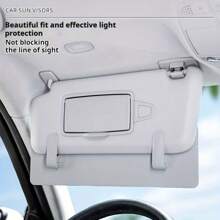 1pc Universal Car Sunshade Visor Extension, Car Sun Visors Extender, Sun Blocker With Buckle Closure - Quick Installation, Sun Visor Attachment Suitable For Most Car