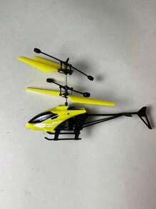 1 conjunto de helicóptero controlado por control remoto para niños como regalo de festival educativo para niños y niñas, capaz de vuelo vertical ascendente y descendente, detección de viento y se puede jugar sin control remoto. Algunos accesorios tienen colores aleatorios