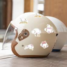 Sanrio 50pcs Officially Licensed 4-5cm Sanrio Mix Waterproof Kid-Friendly Graffiti Stickers For Laptop, Water Bottles, Bumper,Computer, Phone, Notebooks Stickers And Decals