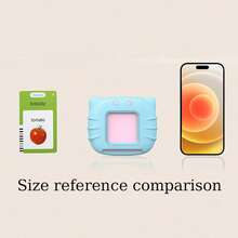 圣诞装饰西班牙语和英语双语会说话的抽认卡学龄前儿童玩具、学习发音和言语训练、言语训练玩具、教育蒙特梭利玩具、学习 224 个基本常用词（带音效）、生活主题 - 家庭、动物、车辆、日用品、食物、蔬菜水果、自然、颜色、形状玩具，适合幼儿生日礼物西班牙语双语抽认卡 - 彩色 - 查看 11