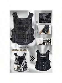 2025 新品 - 警察服装套装 - 特警变身 - 儿童角色扮演玩具 - 手榴弹 - 手铐 - 警棍 - COS 道具 - 亲子互动玩具 - 生日礼物 - 复活节礼物 - 节日礼物 - 完美礼物 - 礼品 - 玩具 - 彩色 - 查看 5