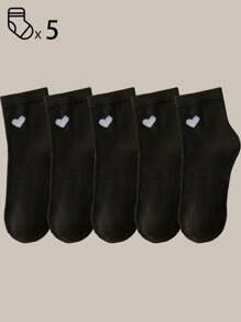 40 件/20 件/10 件男童女童儿童袜子套装 - 糖果色条纹纯色蝴蝶结/心形/涂鸦设计，柔软透气，男女通用婴儿幼儿青少年踝袜/中筒袜，适合学校运动日常穿着，青少年学生短袜/中筒袜，4 季黑白灰多色混合，儿童袜子，娃娃裙，猎豹印花，粉色袜子 - 彩色 - 查看 37